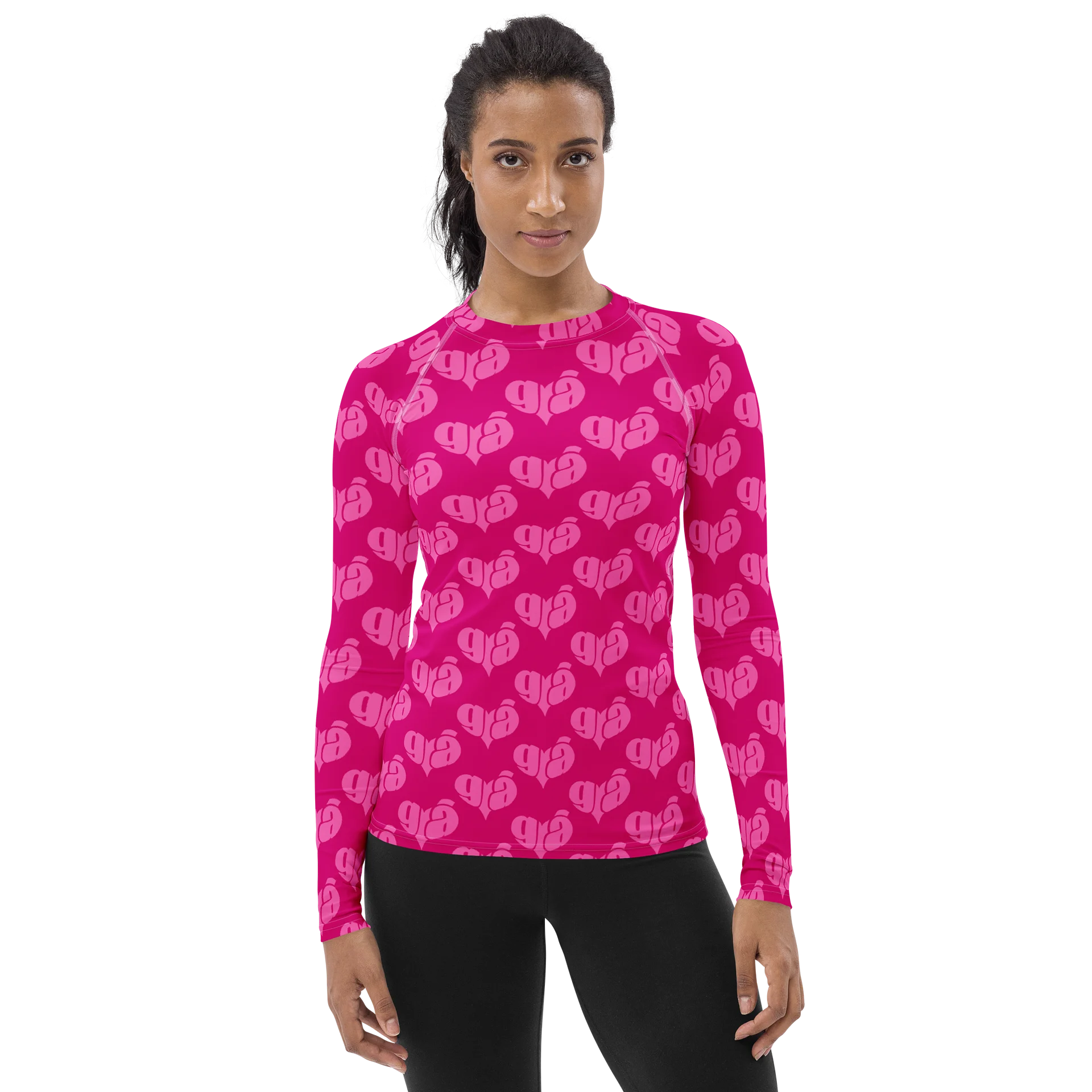 Grá Meaning Love 🩷 Ladies Sea Swimming Rash Guard product image (3)