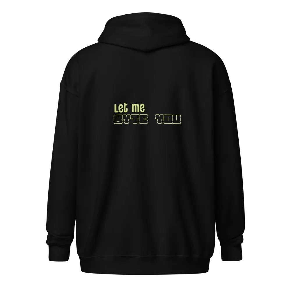 Let Me Byte You| Zip Hoodie product image (1)
