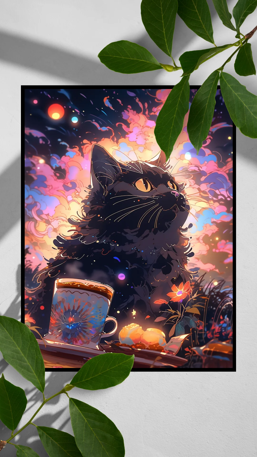 Mocha Meowster on Matte Paper Poster product image (1)