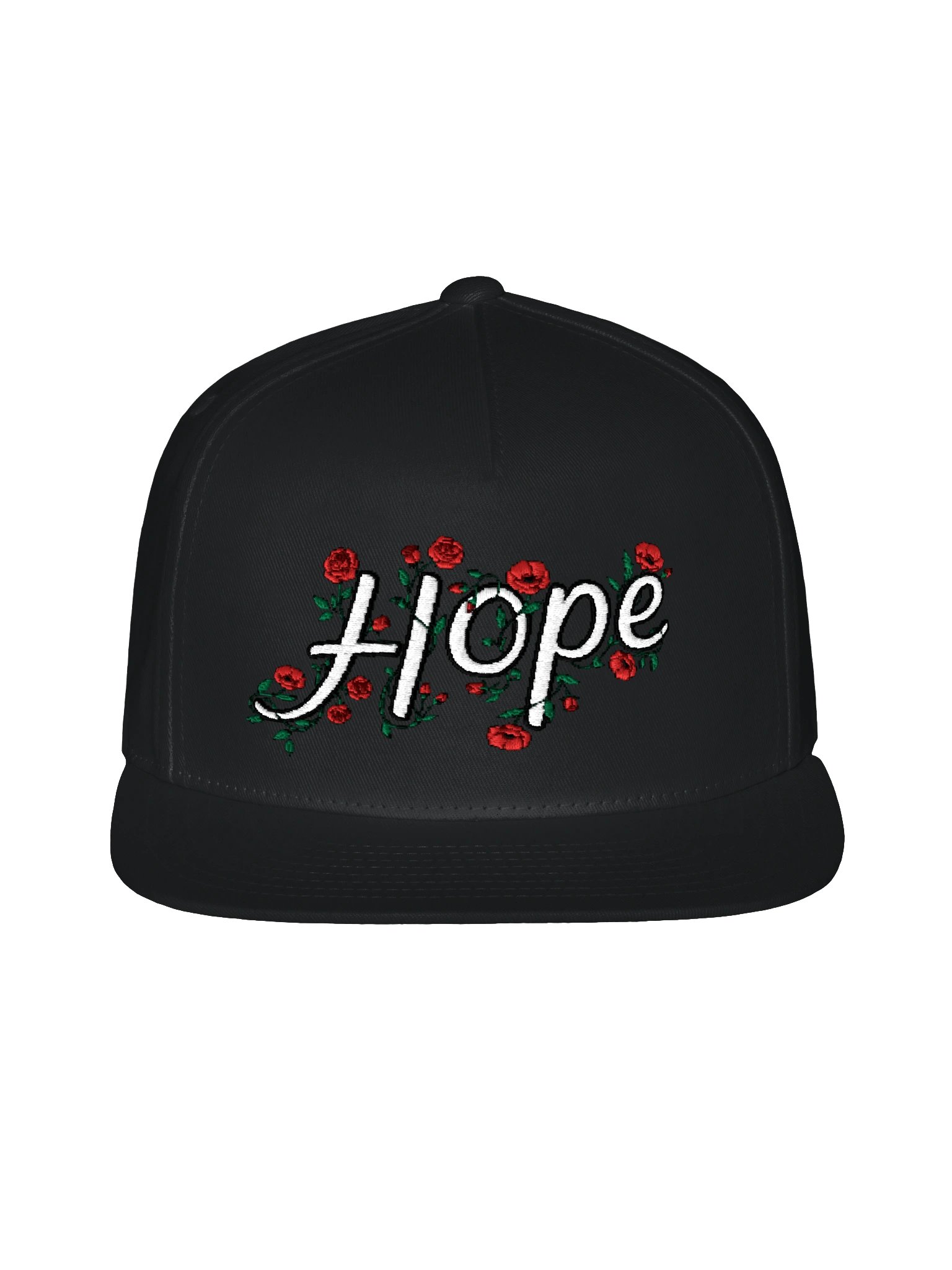 Hope Script Floral Snapback Cap product image (1)