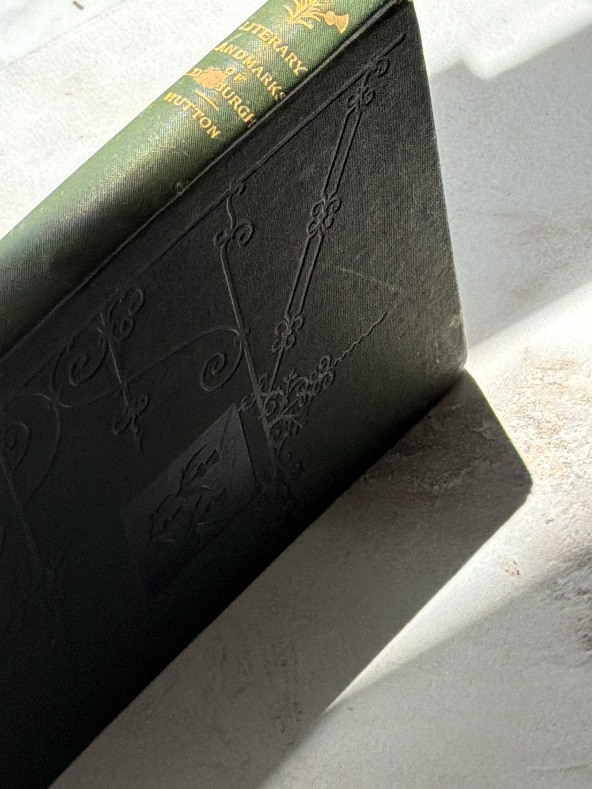 1891 | Literary Landmarks of Edinburgh by Laurence Hutton | Illustrated Antique Hardcover product image (4)