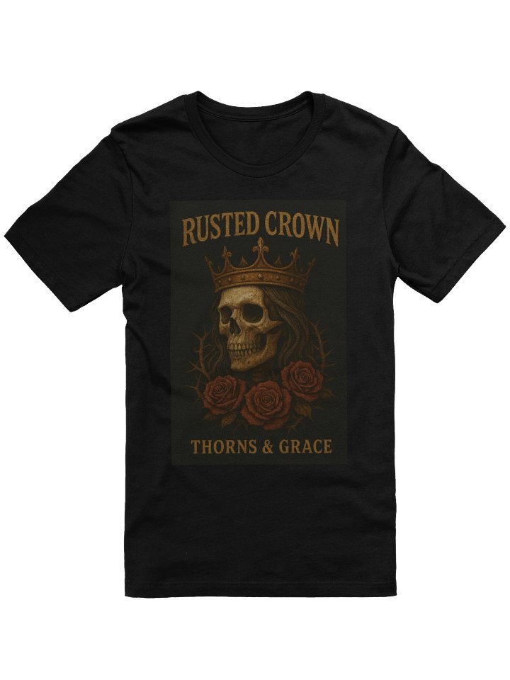 Rusted Crown & Roses T-Shirt product image (1)