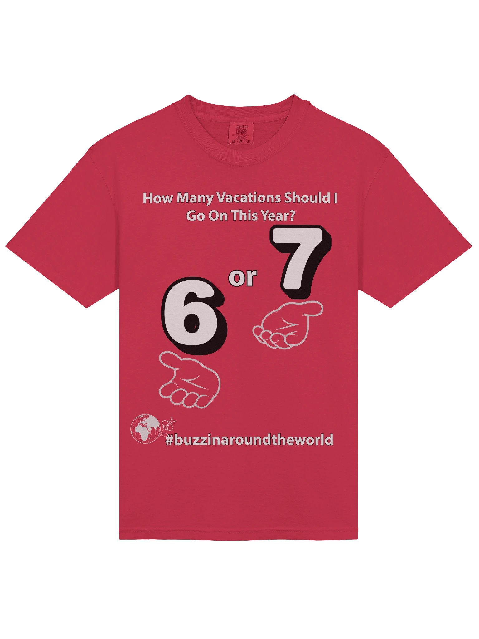 How Many Countries? T-Shirt product image (3)