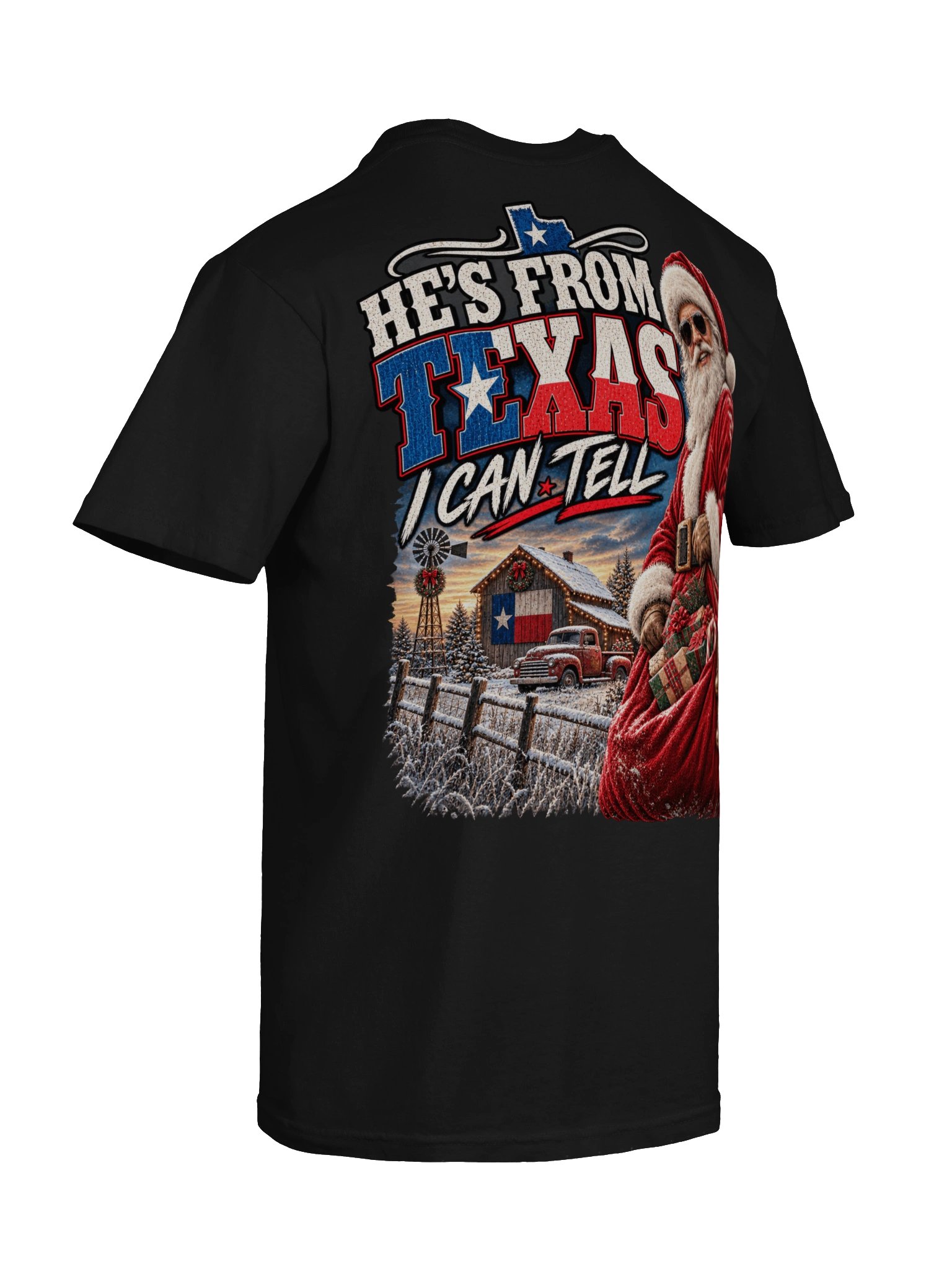 He's From Texas I Can Tell Christmas Shirt product image (2)