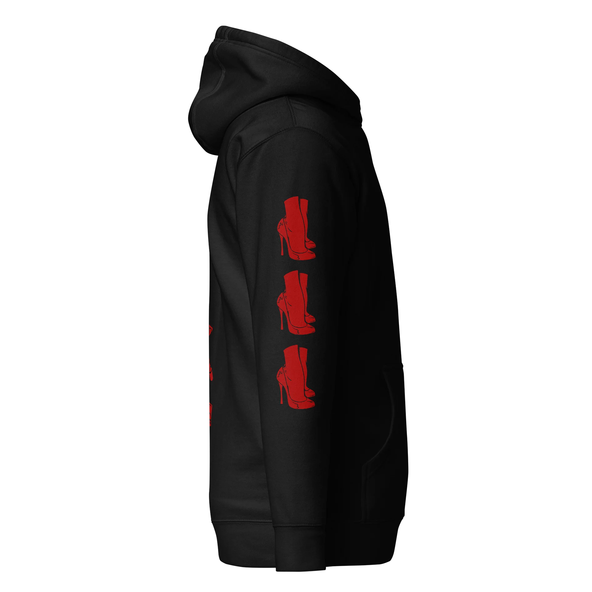Scarlet hoodie - blood red product image (2)