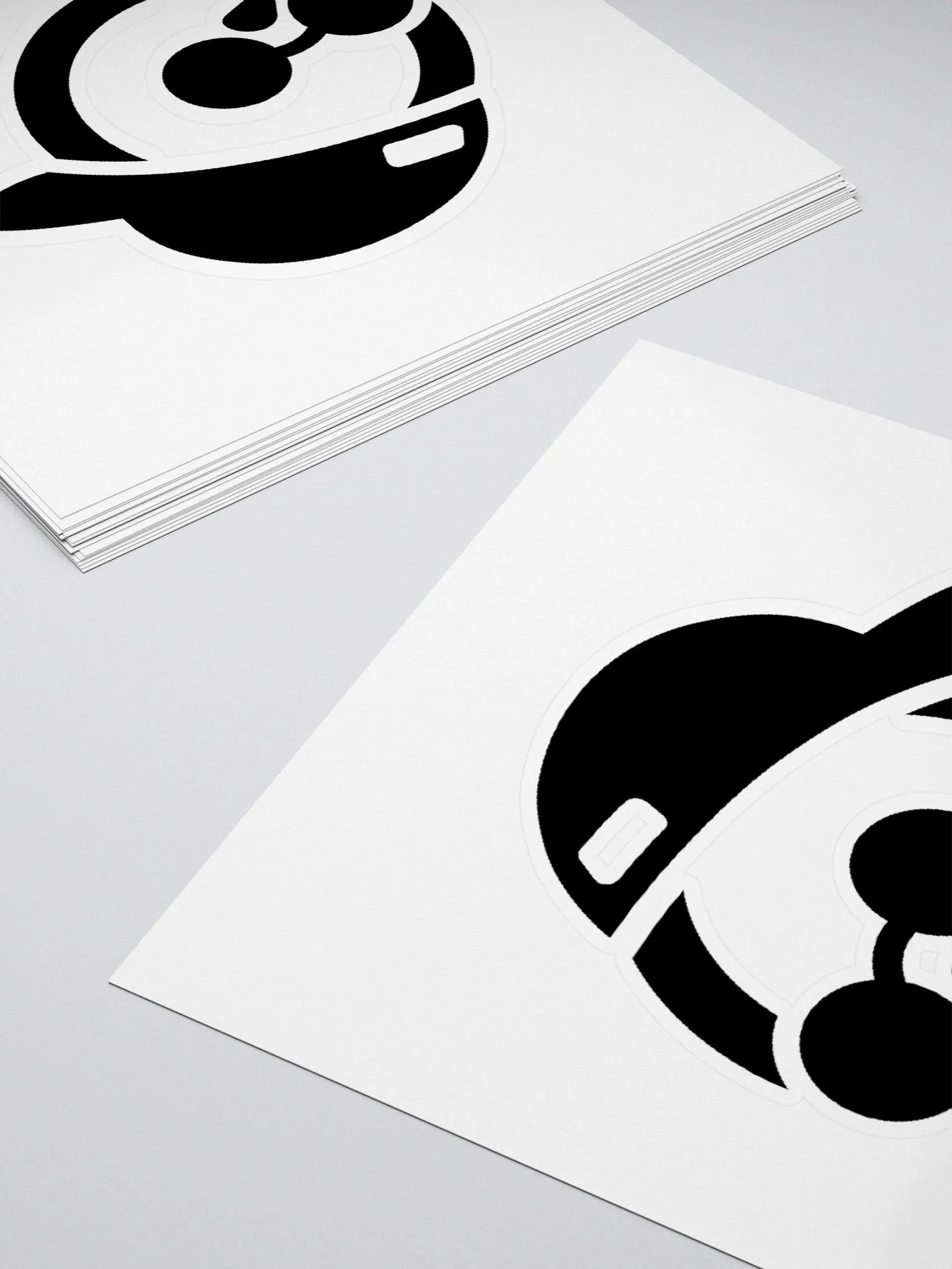 Frosty Sticker (Black) product image (4)