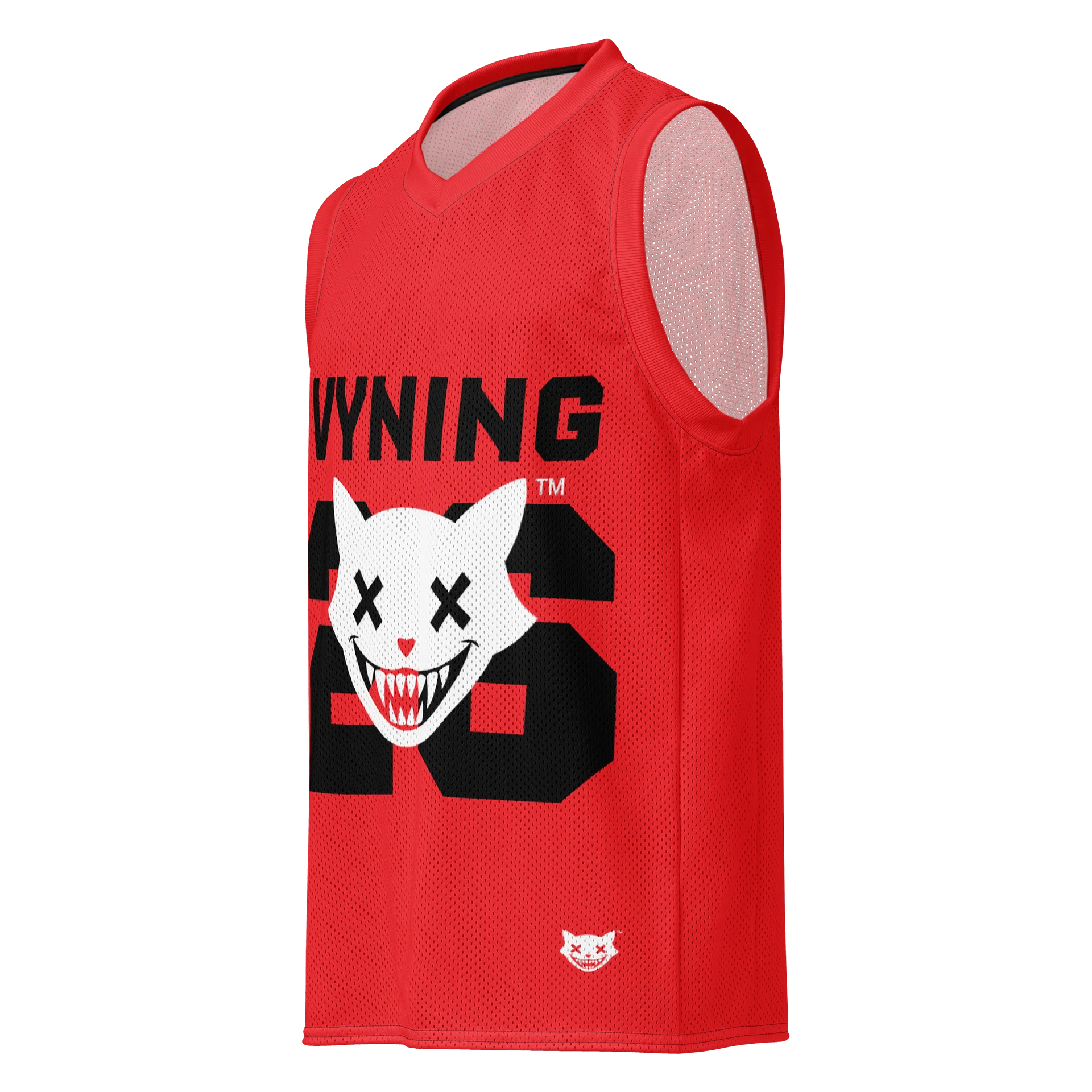 VYNING 26 Devil Kitty All-Over Print Basketball Jersey product image (1)