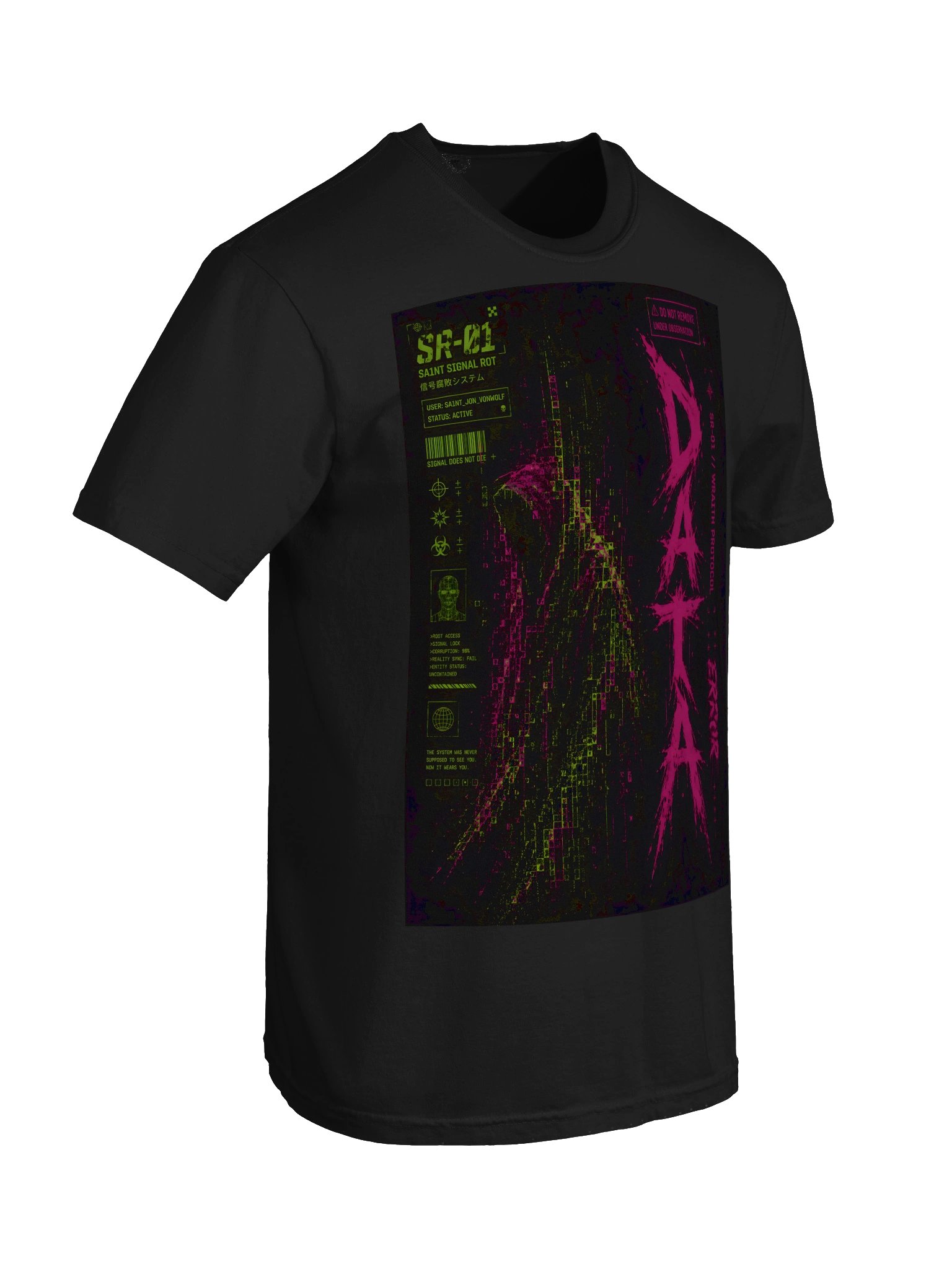 SR-01: WRAITH PROTOCOL SHIRT product image (8)
