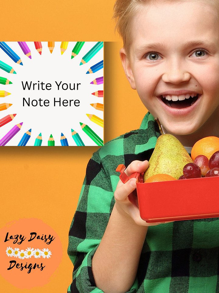 Lunch Box Notes - SAMPLE PACK (6 Designs) product image (2)