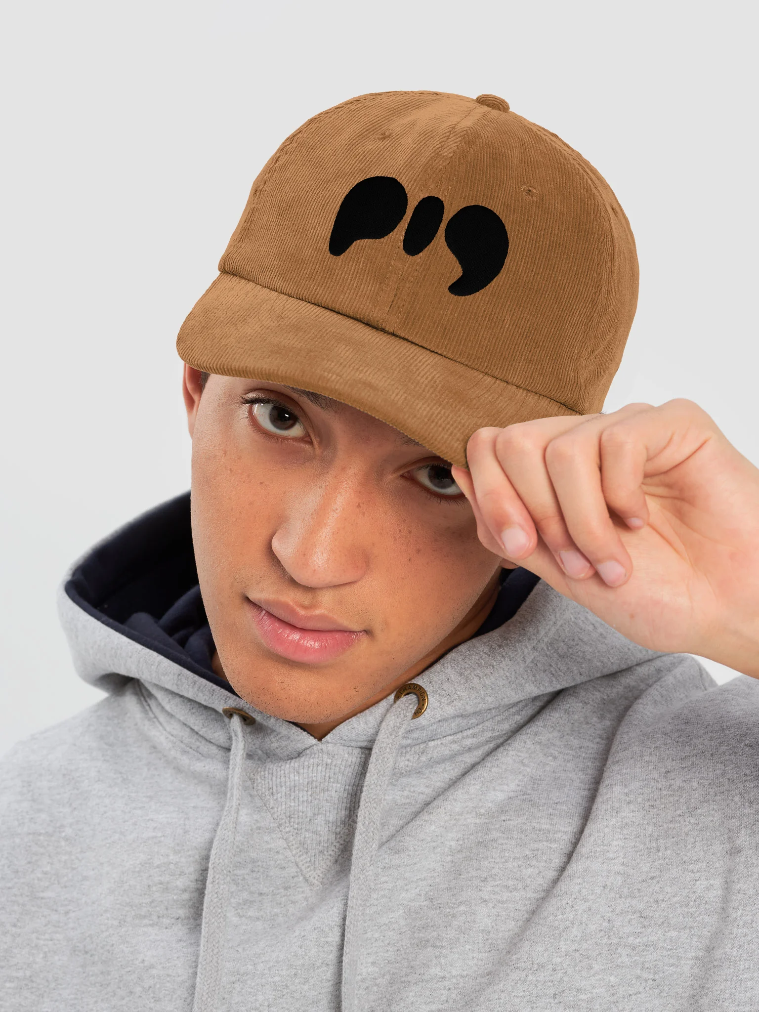 Pig · Beechfield Corduroy Dad Hat product image (6)
