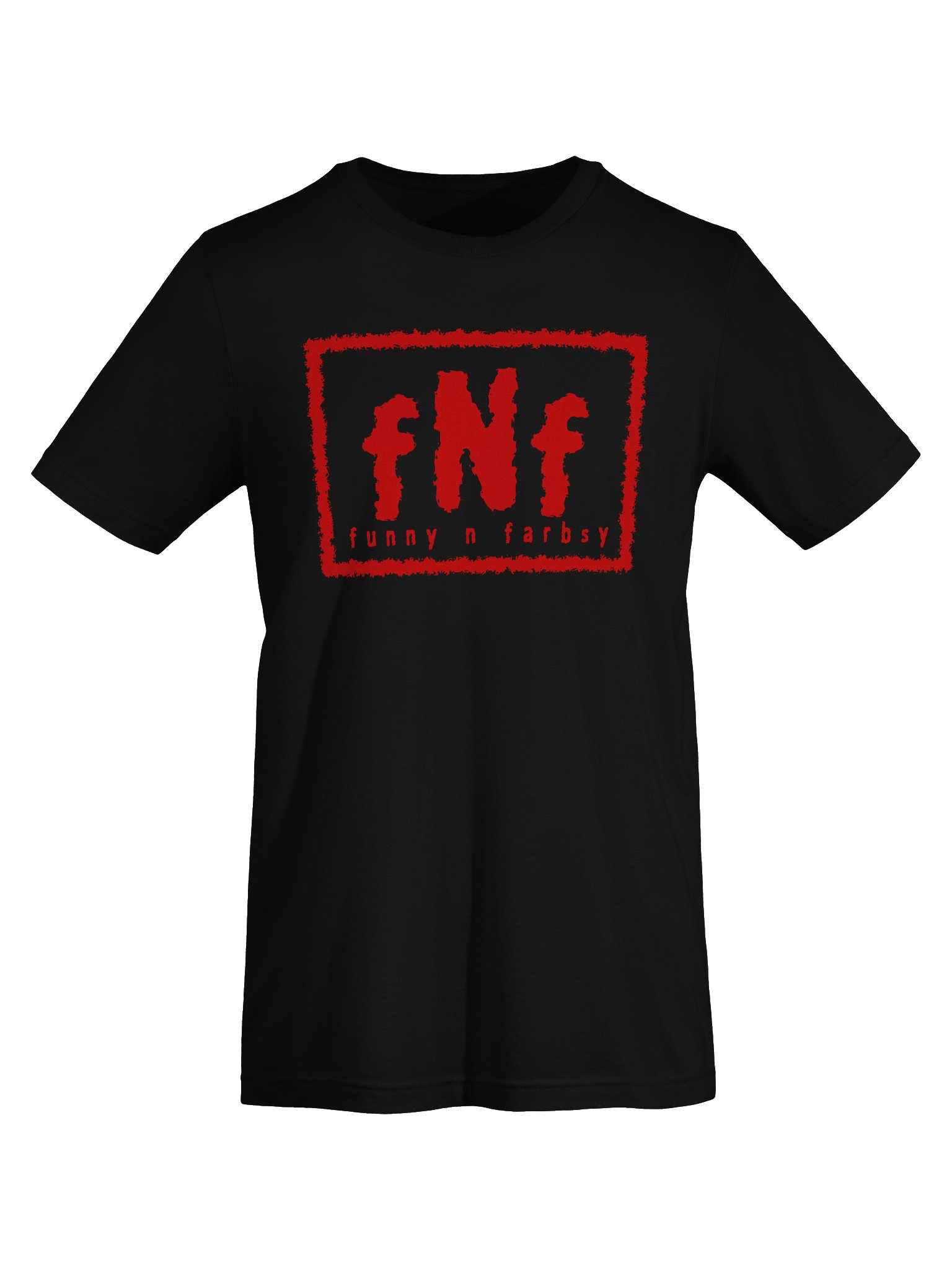 FunnyNFarbsy Invaders Wrestling Shirt (Red Logo) product image (58)