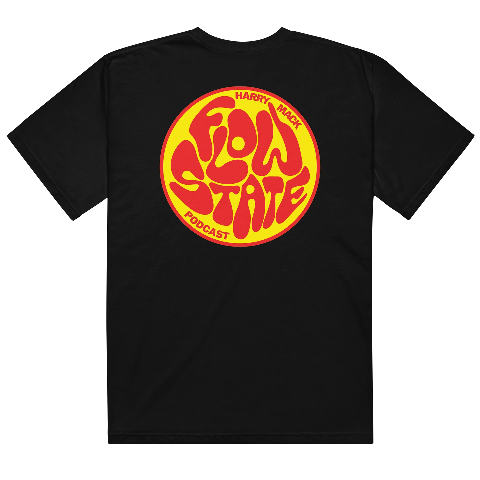 Flow State T-Shirt (Red and Yellow) product image (2)