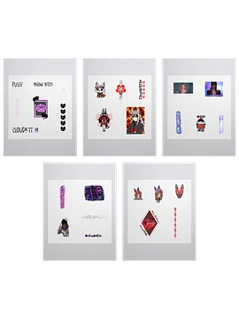 Sticker Bundle - sticker sheets x5