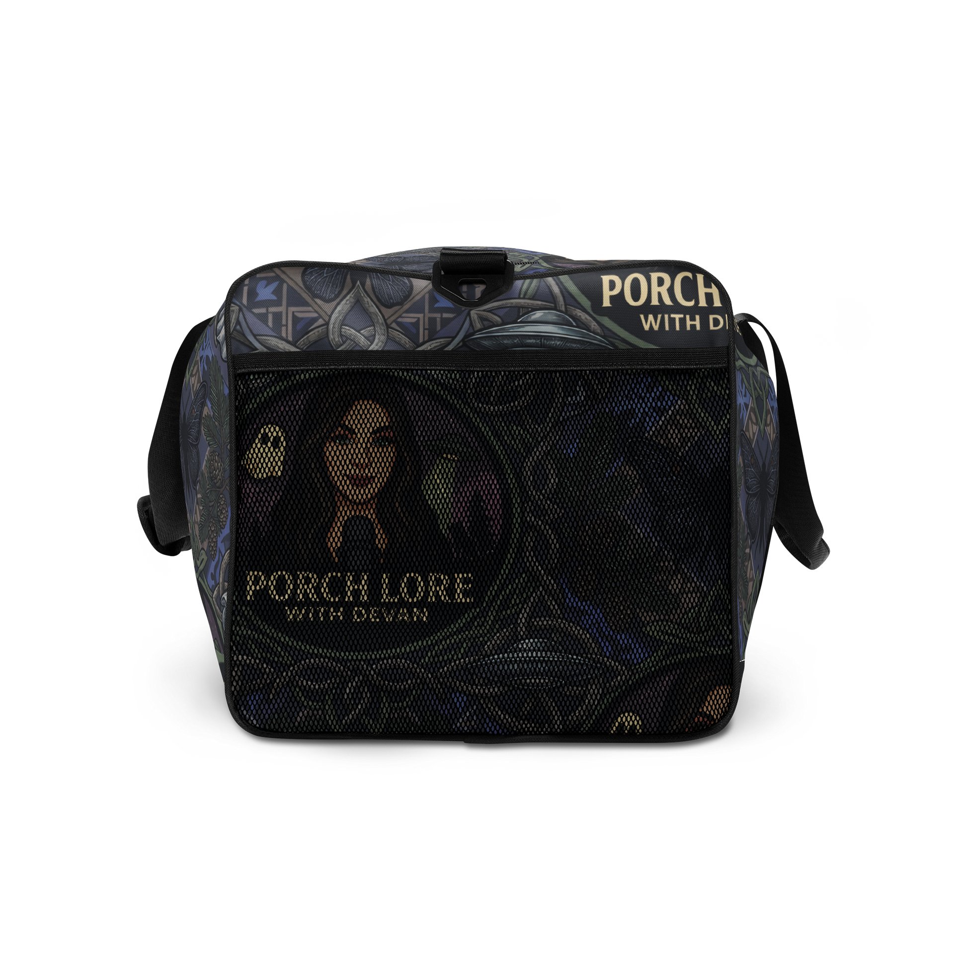 PORCH LORE DEVAN PERIWINKLE MOTH DUFFLE BAG product image (7)