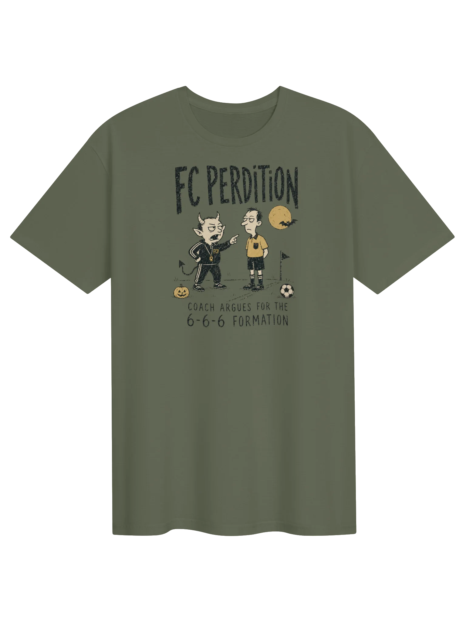 FC Perdition 6-6-6 Soccer Graphic Tee product image (6)