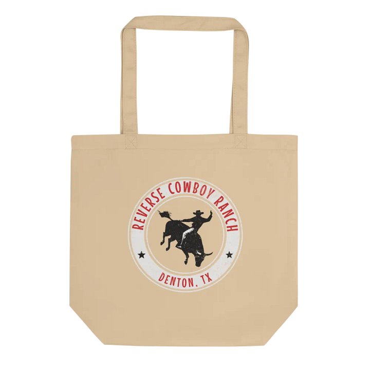 Reverse Cowboy Ranch Canvas Tote product image (1)