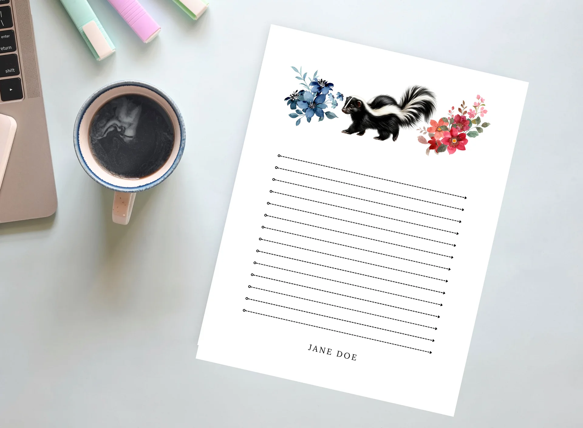 Canva Notepad Template: Nature Themed product image (6)