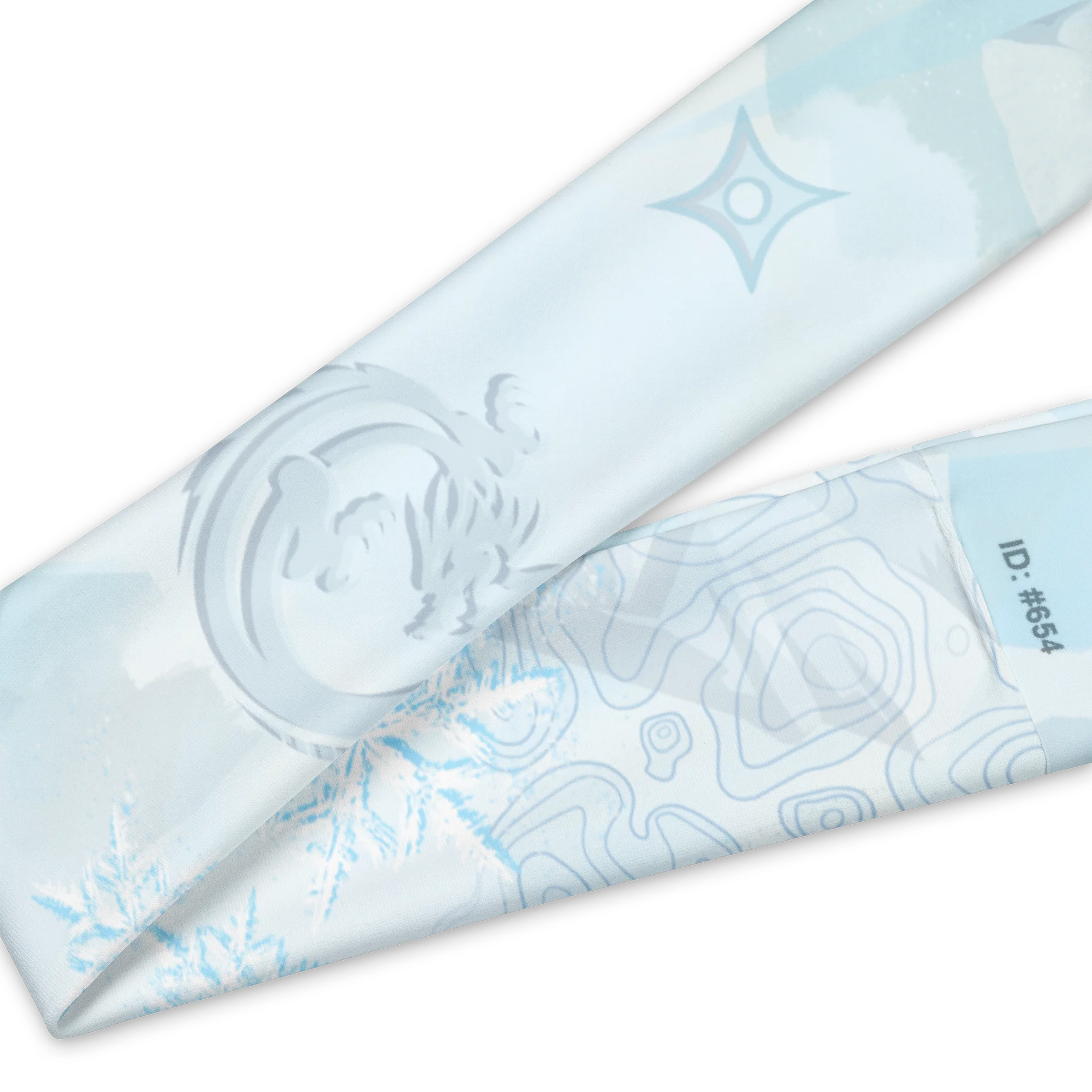 White Ninja Headband product image (1)