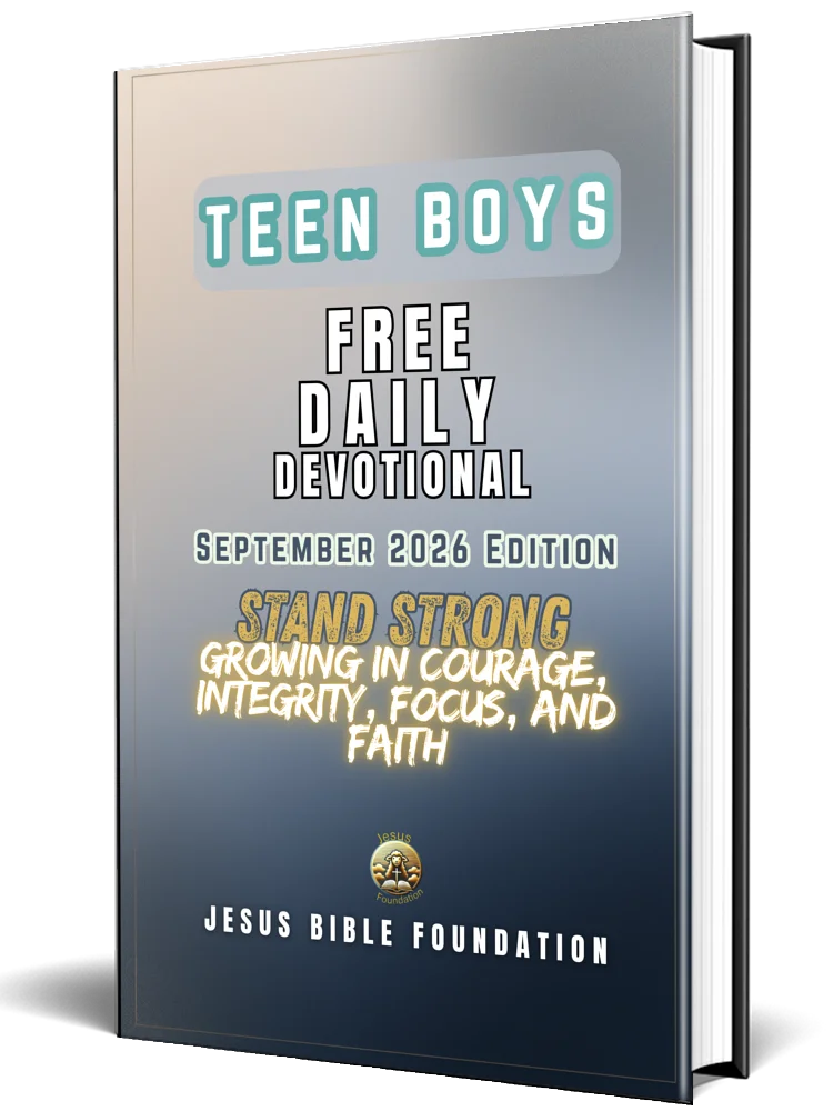 Teen Boys Free Daily Devotional September 2026 Edition: Stand Strong: Growing in Courage, Integrity, Focus, and Faith product image (1)