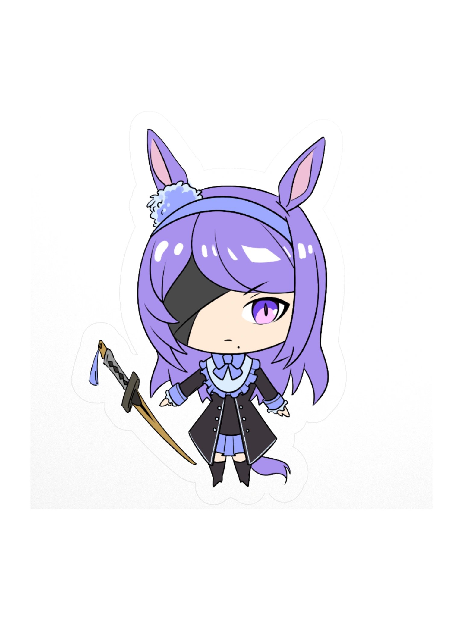 Mejiro McQueen x Reina Sticker product image (1)