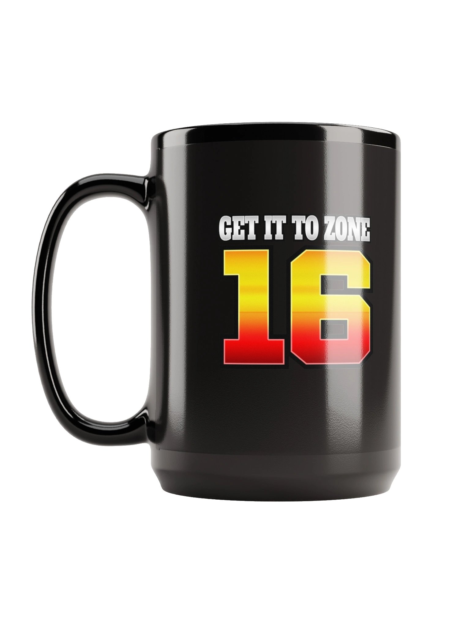 Get It To Zone 16 Zone 18 Black Glossy Mug product image (8)