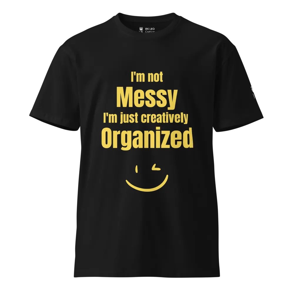 I'm not messy, I'm just creatively organized Regular Fit T-shirt product image (1)