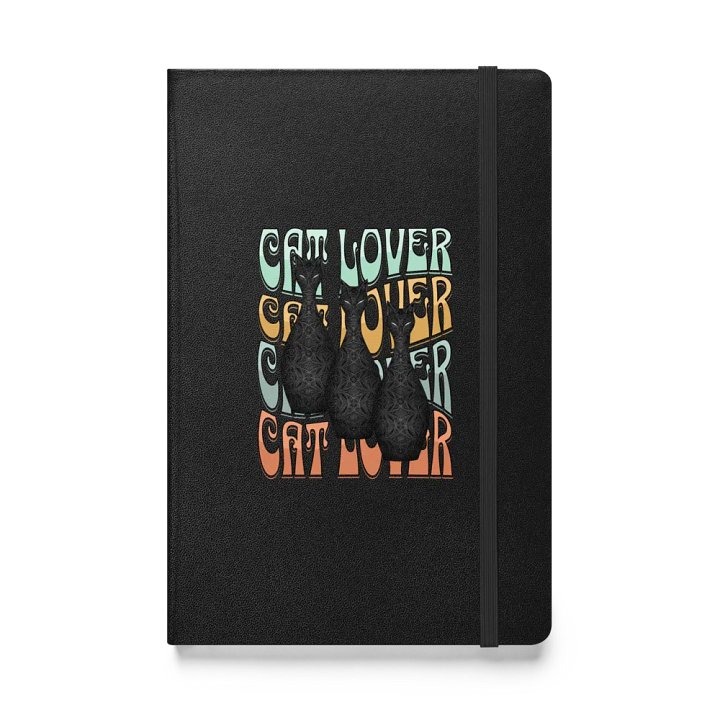 Cat Lover Intricate Hardcover Journal product image (1)
