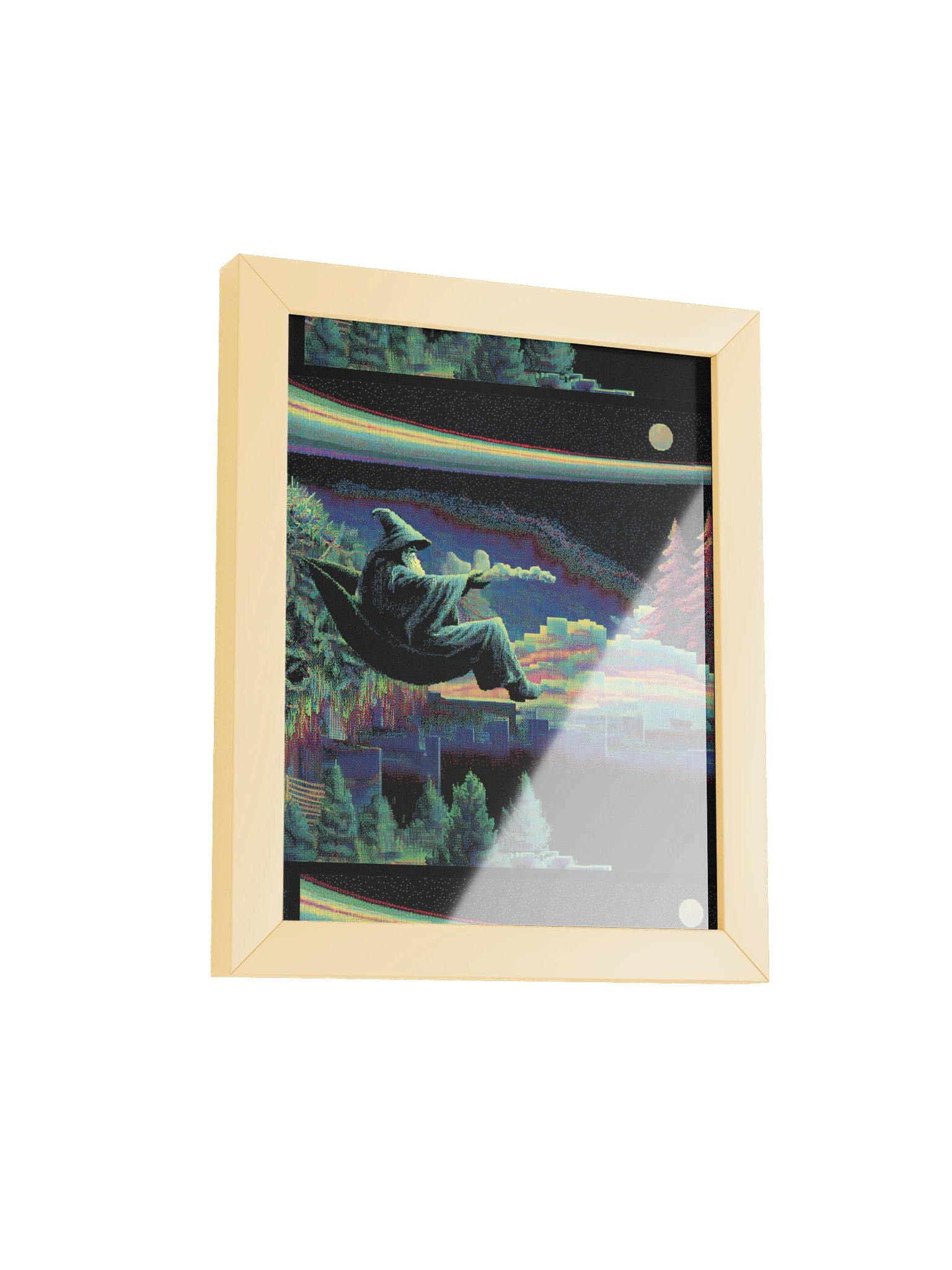 Wizard Khalifa - Wood Framed Poster product image (2)
