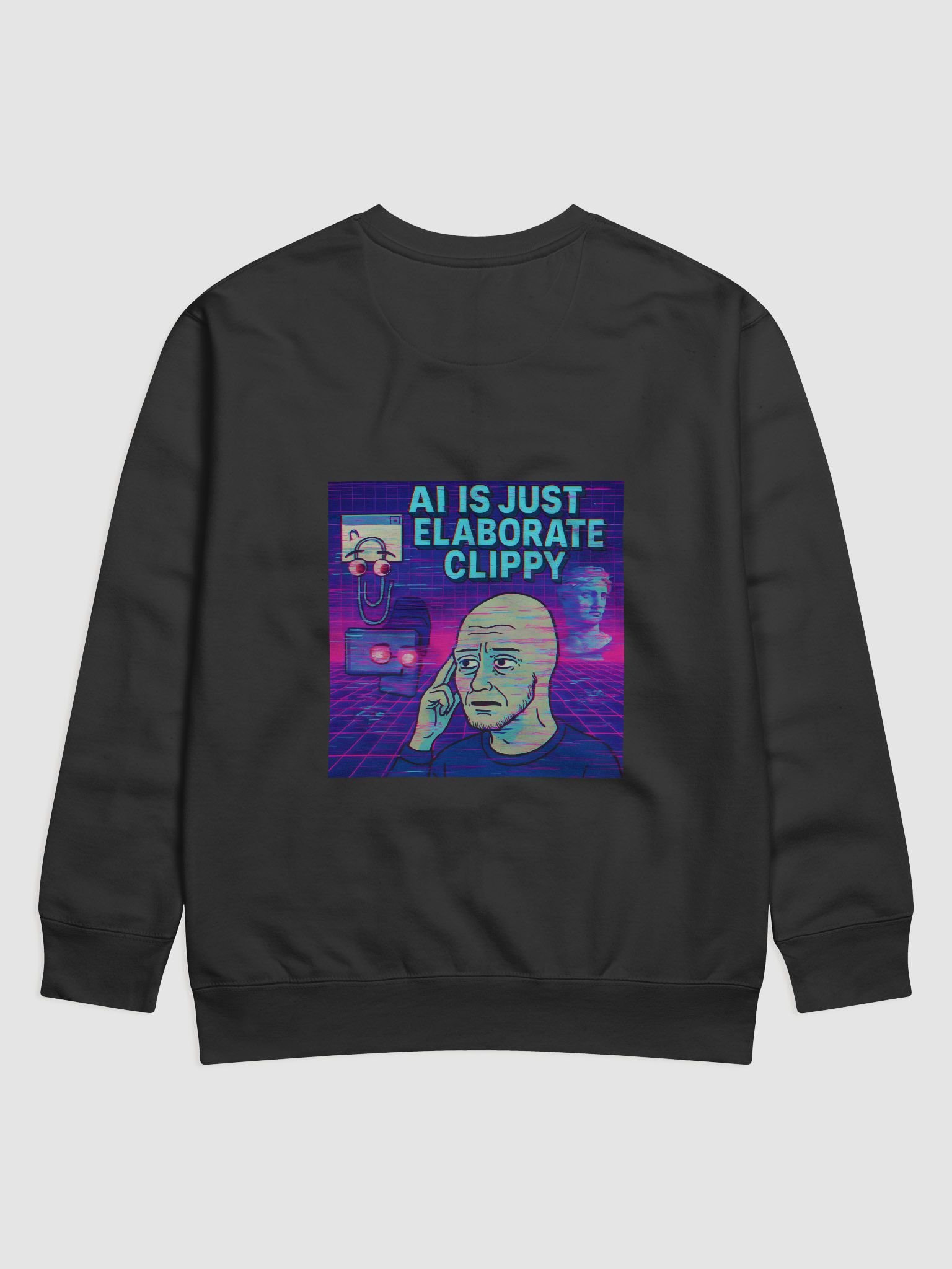 AI Contemplation Sweatshirt product image (4)