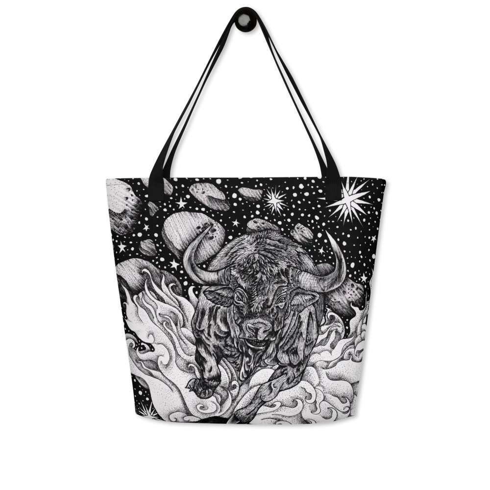 Taurus Zodiac All Over Print Tote Bag product image (5)