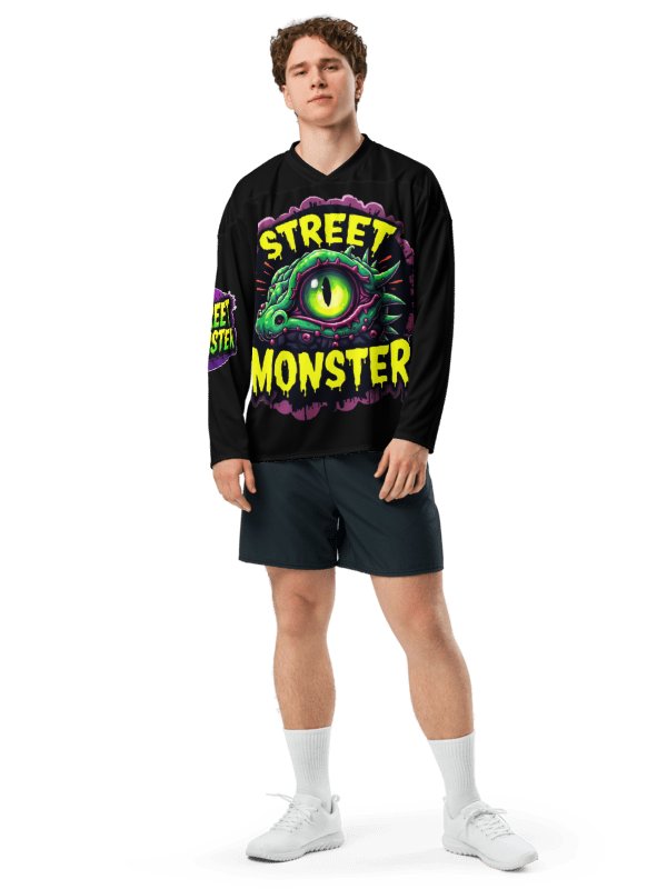 LIMITED EDITION - CNX Core All-over print Unisex Long Sleeve Tee — Street Monster 002 product image (6)