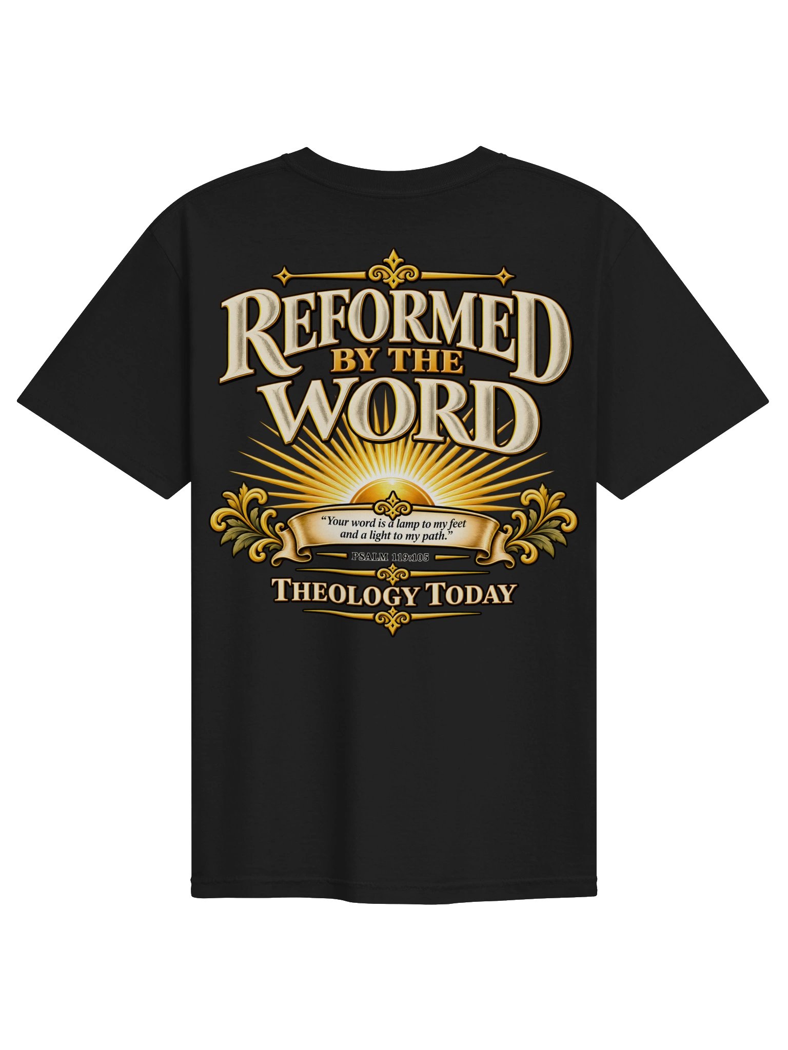 Reformed by the Word | Sola Scriptura Christian T-Shirt product image (2)