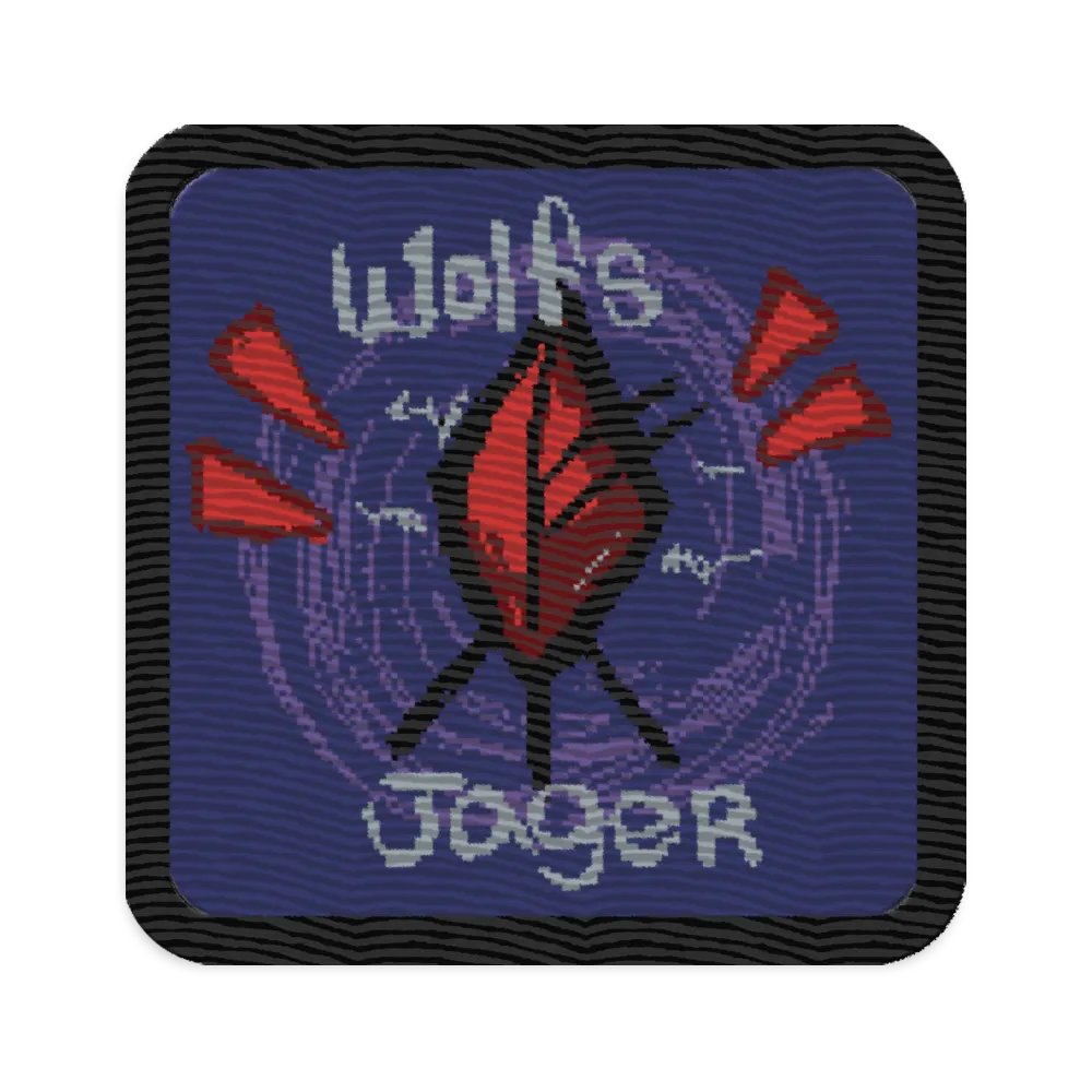Original WolfsJäger Pixel Art Patch Set product image (1)