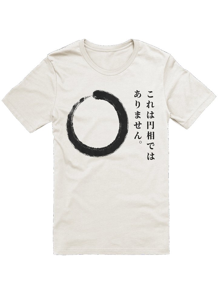 This Is Not An Ensō Graphic Tee (Dark on Light) product image (1)