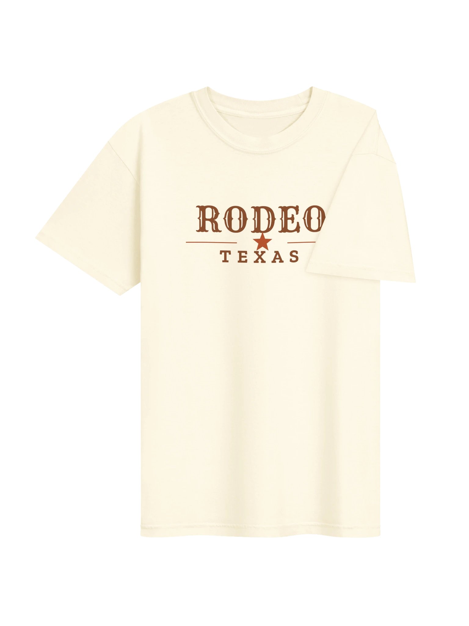 Rodeo Texas Wordmark Tee (Light) product image (13)