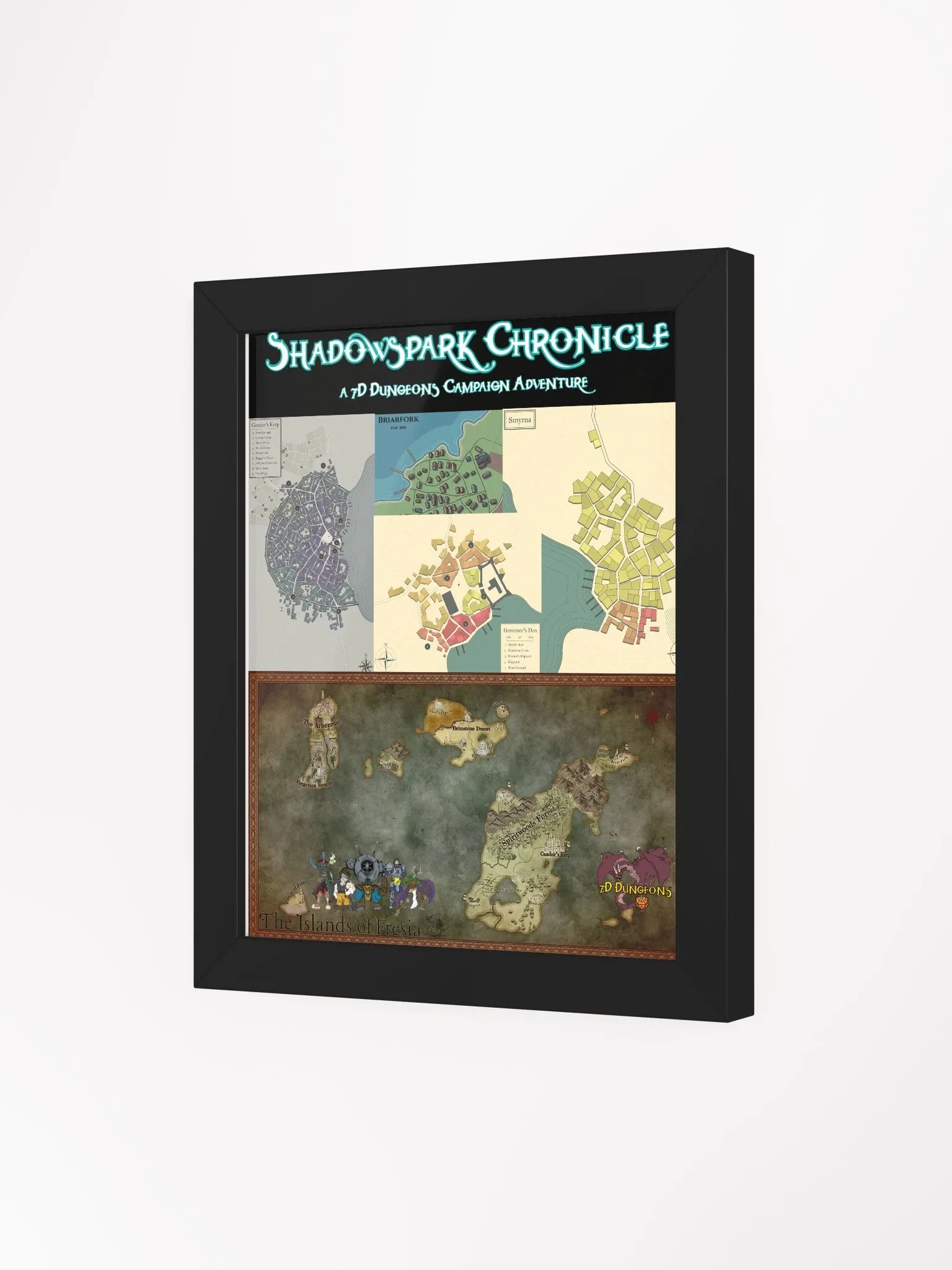 Shadowspark Chronicles Map product image (29)