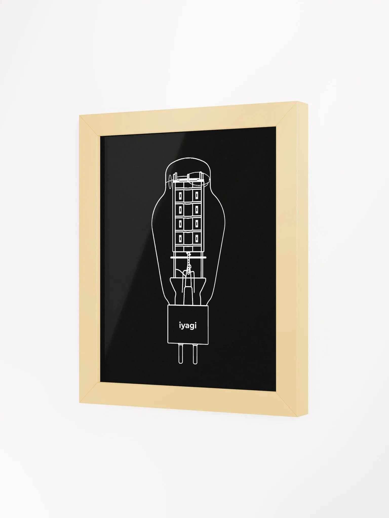Premium Framed iyagi 300B Tube Poster (black) product image (2)