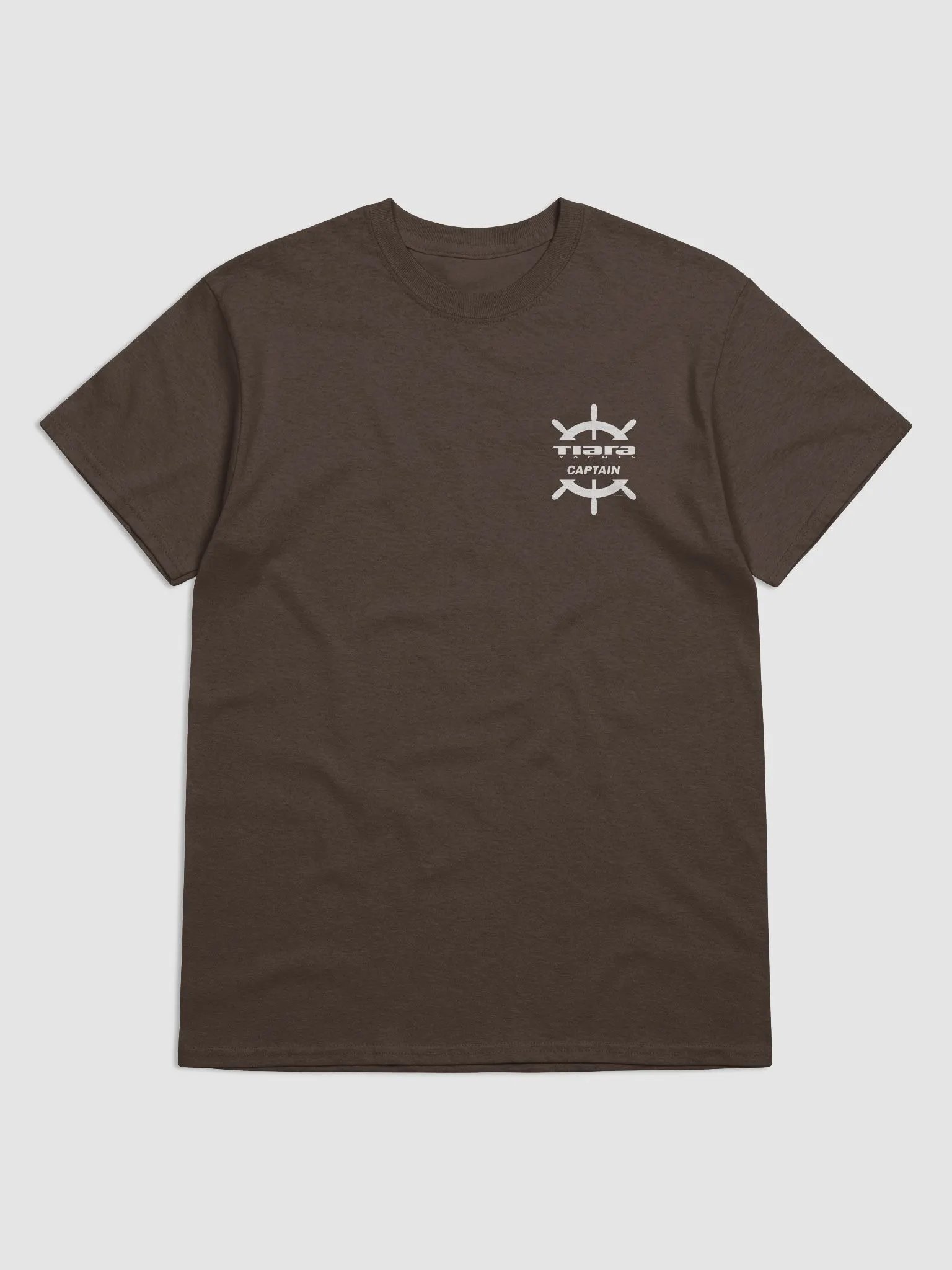 Tiara Yachts Captain - T-Shirt - Dark Shirt w/White Logo product image (3)