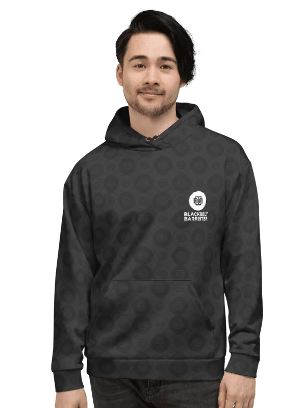 BBB All Over Print Dark Grey Hoodie product image (8)
