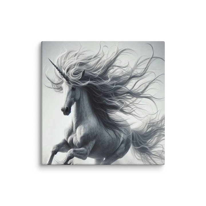 Unicorn B&W Canvas product image (20)