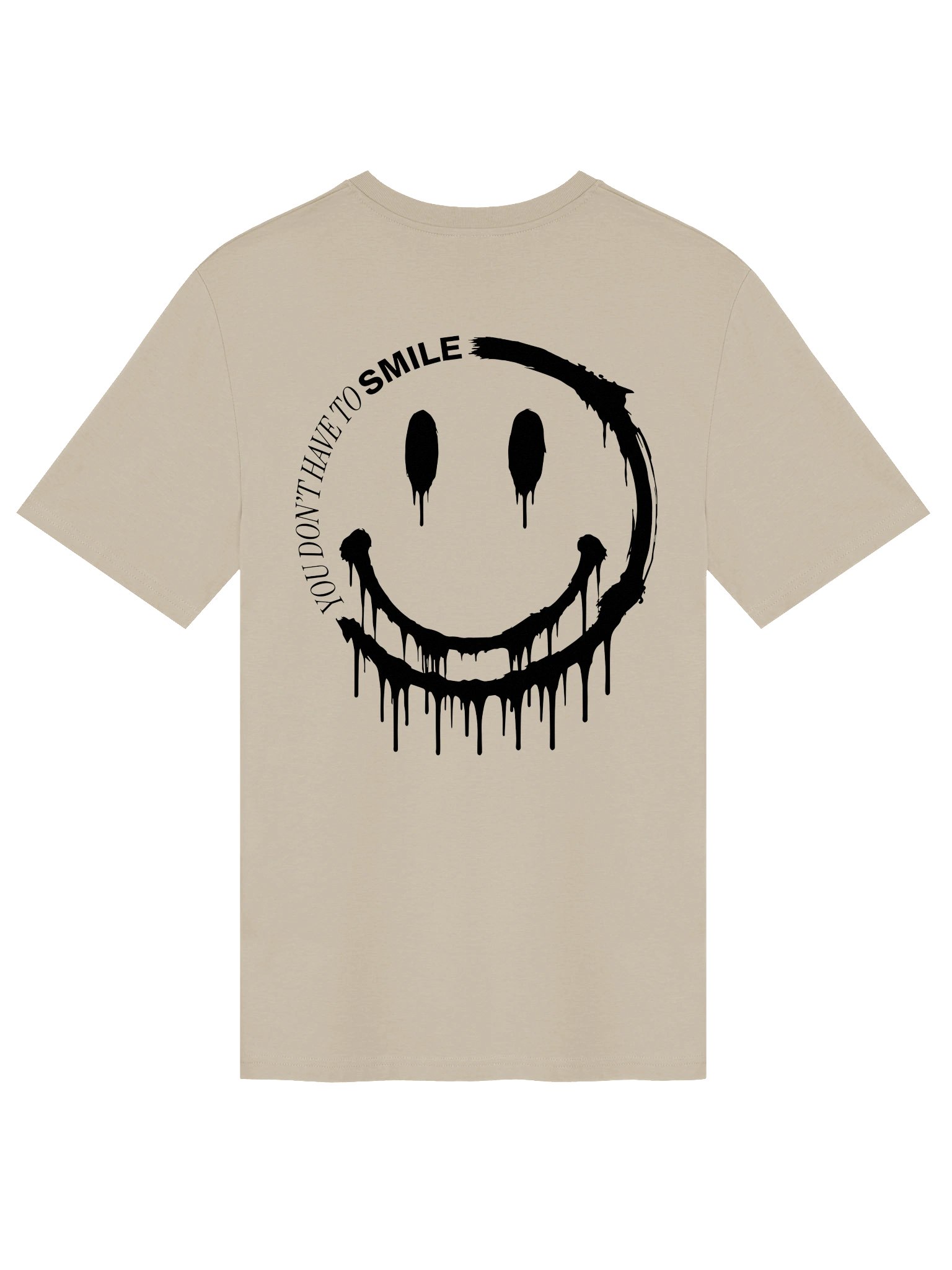 SMILE Organic Ribbed Crew-Neck T-Shirt product image (2)