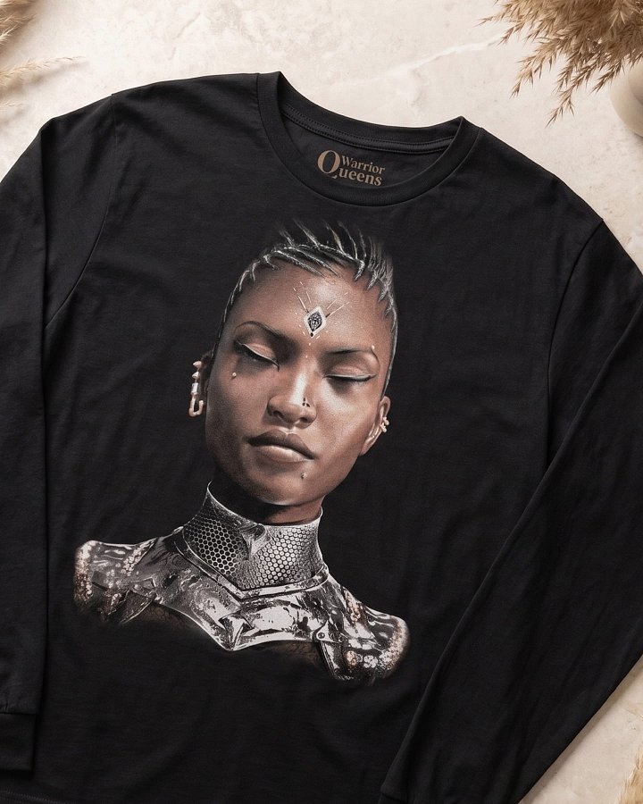 Queen Amanikhatashan · Bella+Canvas Supersoft Long Sleeve T-Shirt product image (2)