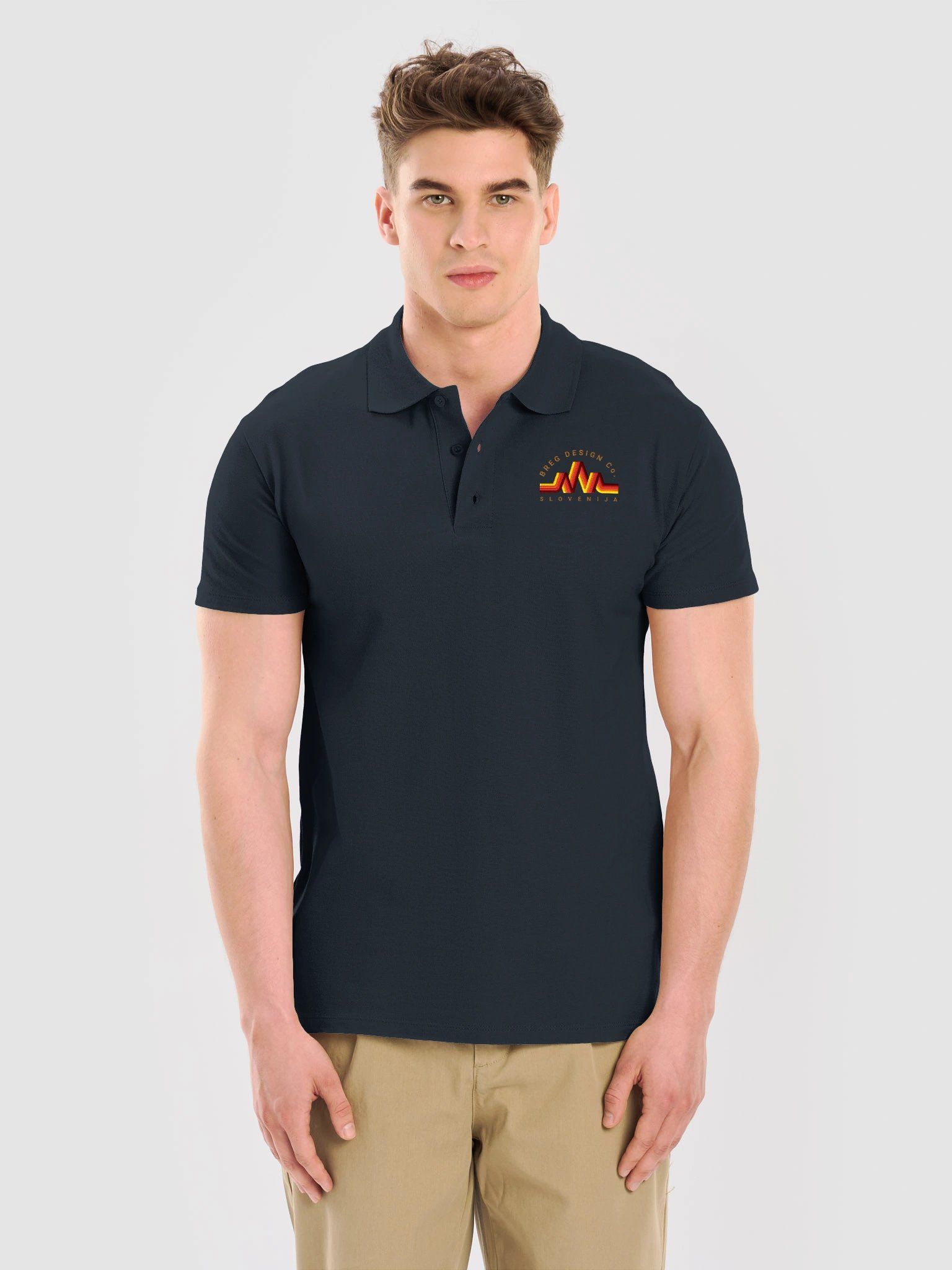 Triglav Retro Embroidered | Premium Polo Shirt product image (2)