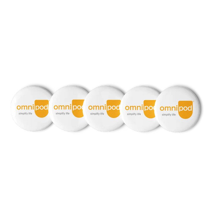 OmniPod Shield Pin Buttons Set product image (3)