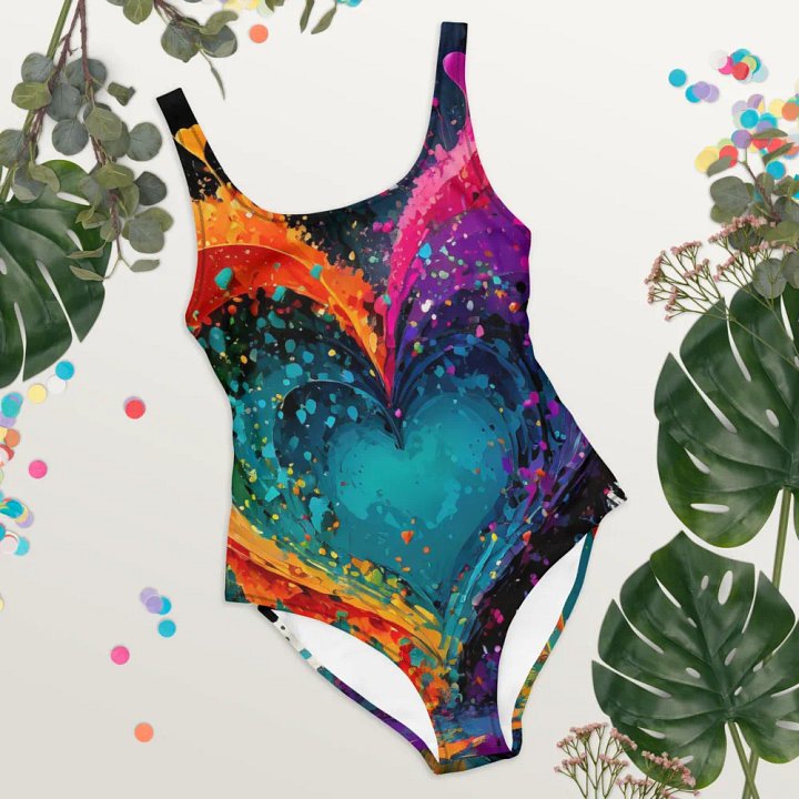 Love Colors the World One-Piece Swimwear product image (1)