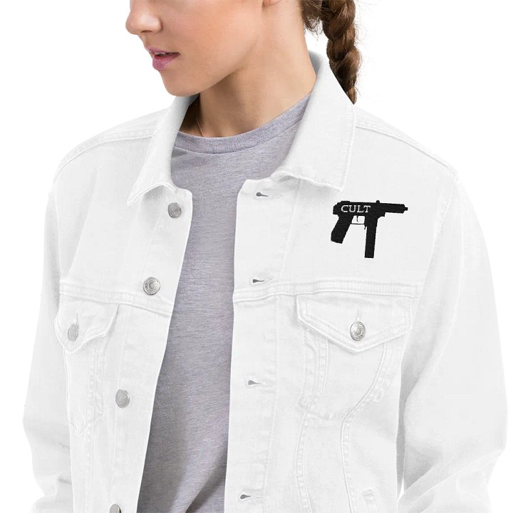 STRAPPED WHITE DENIM product image (1)