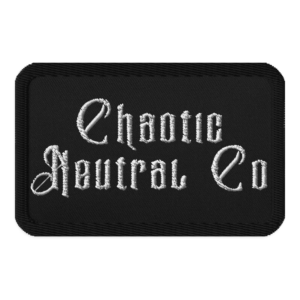 Chaotic Neutral Co Patch product image (1)
