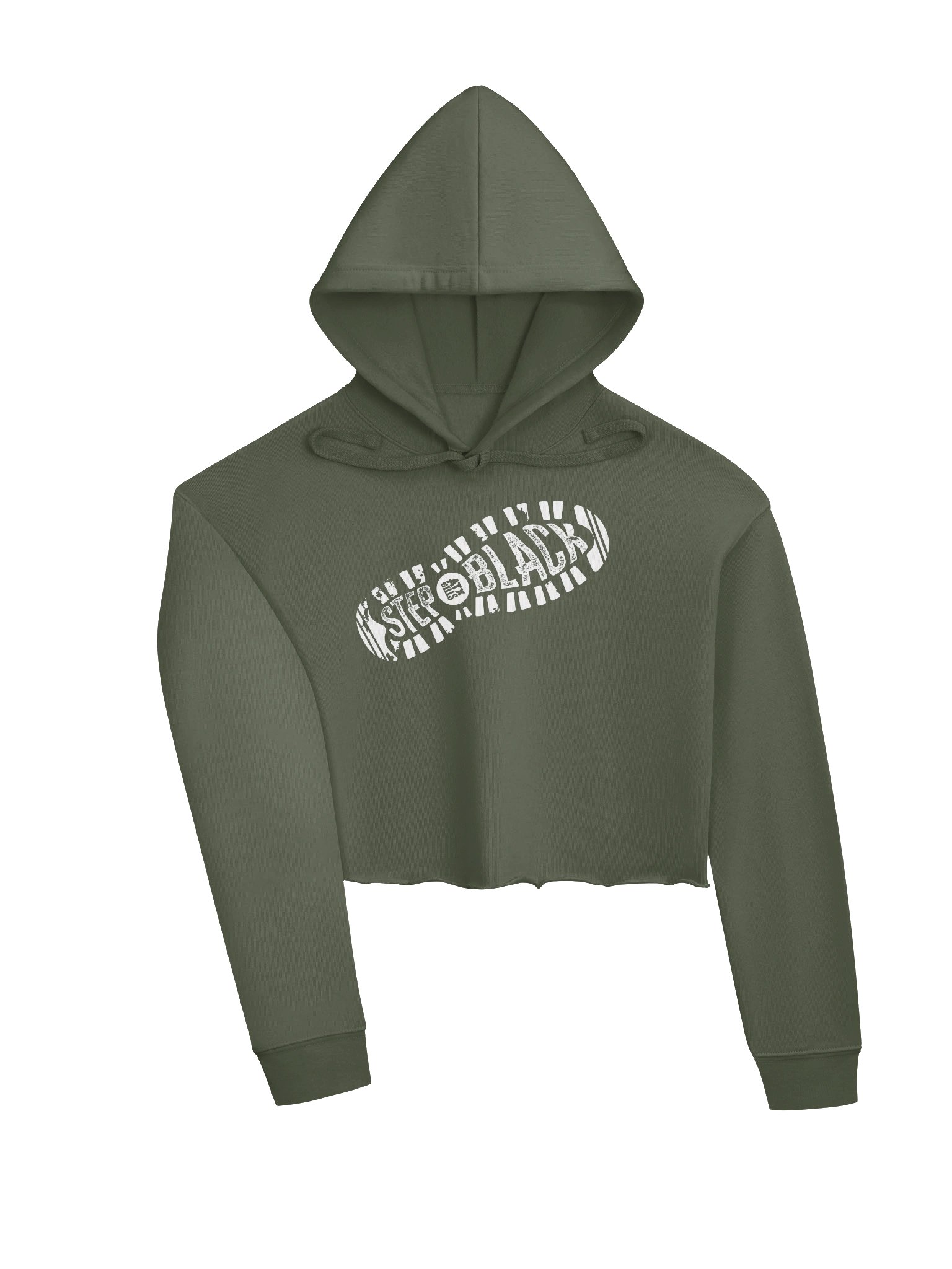 Step-Black Crop Hoodie product image (7)