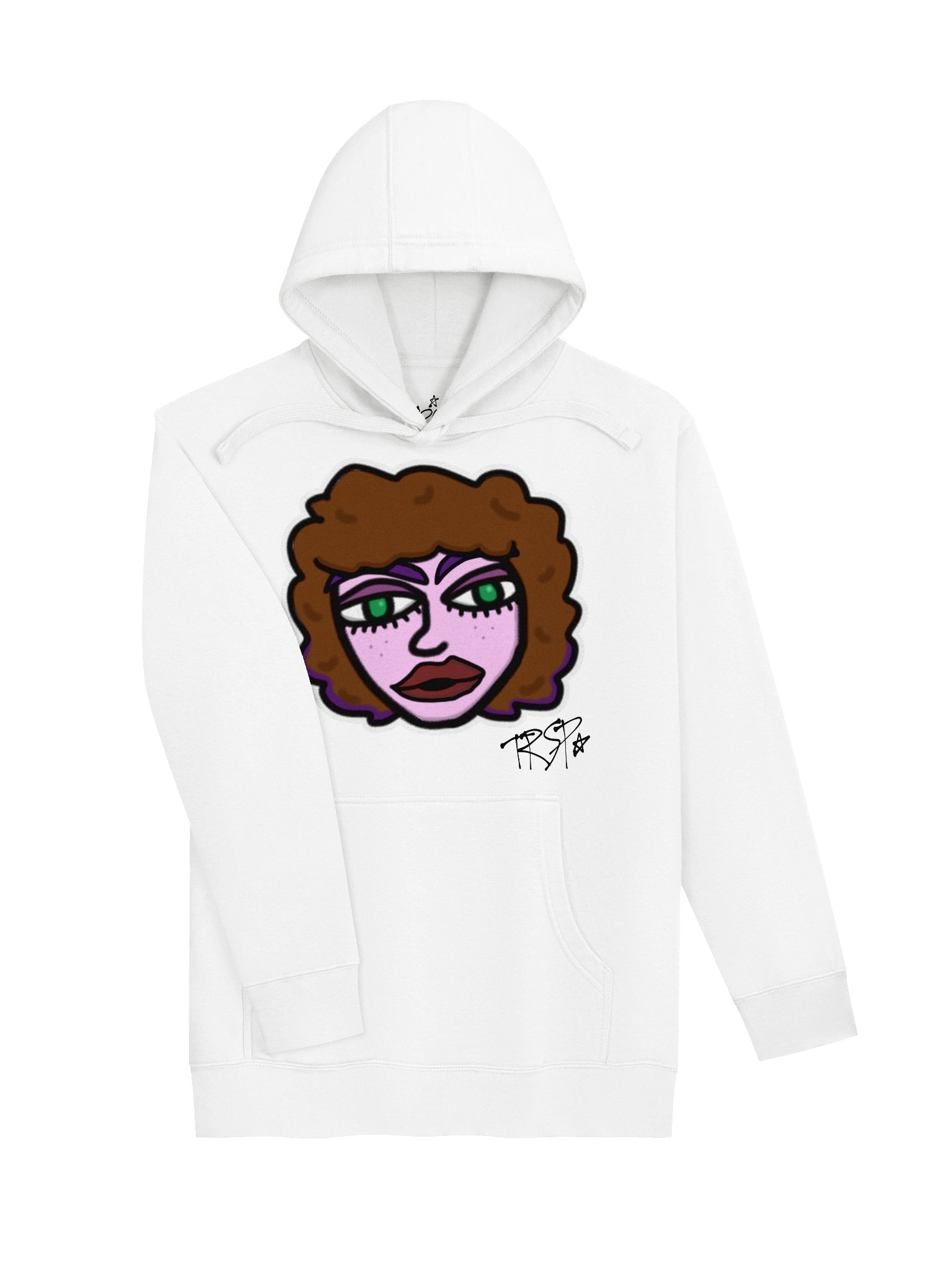 KELZ LARGE PRINT HOODIE product image (3)