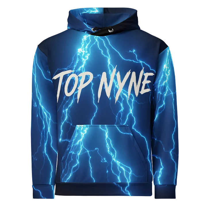 TOP NYNE Neon Lightning All-Over Hoodie product image (1)
